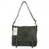 GEANȚĂ DE DAMĂ tip poștaș BEE BAG verde 1502L36BB